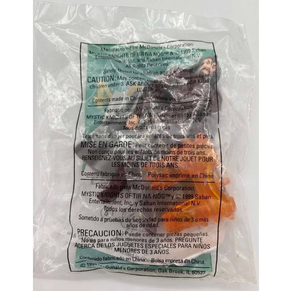 1999 Mystic Knights Of TirNaNog McDonald's Happy Meal #4 TORC -New‎